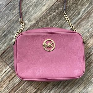 Michael Kors pink crossbody